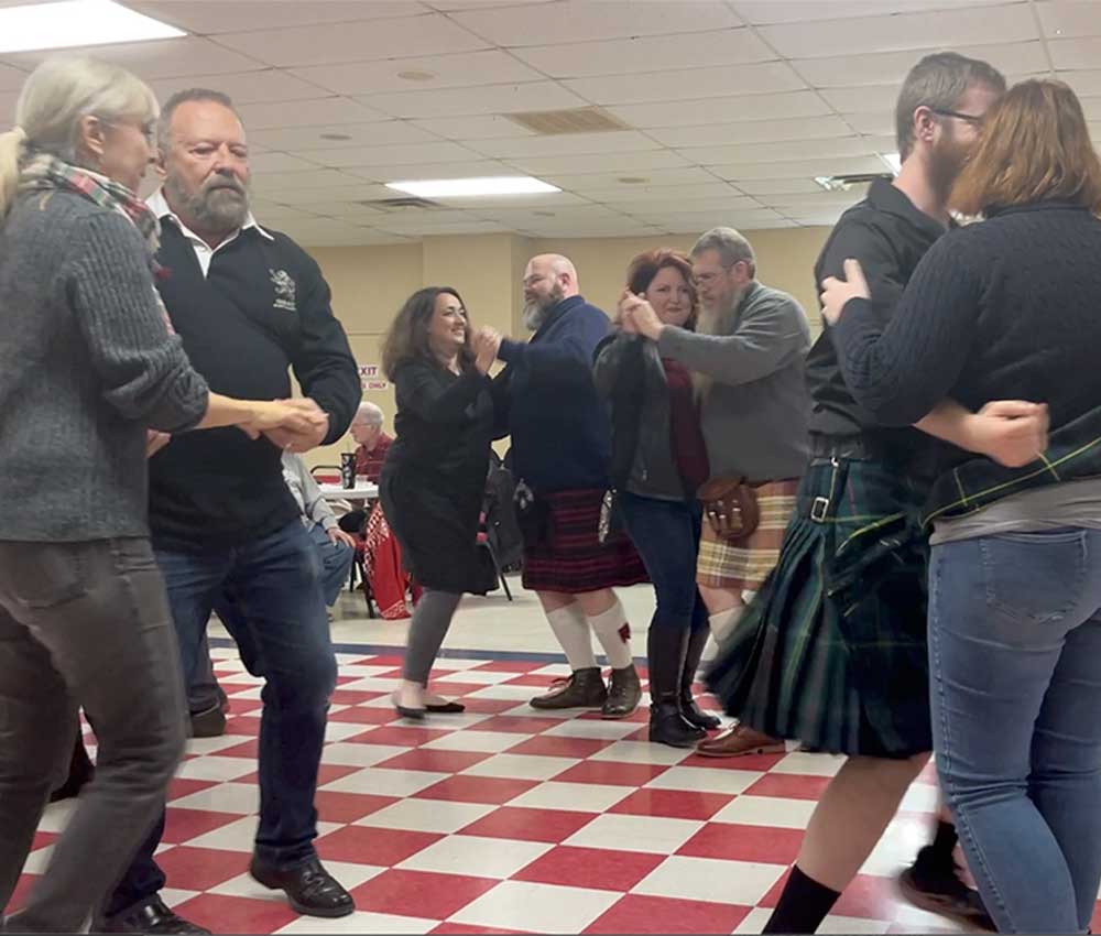 dancing the military reel