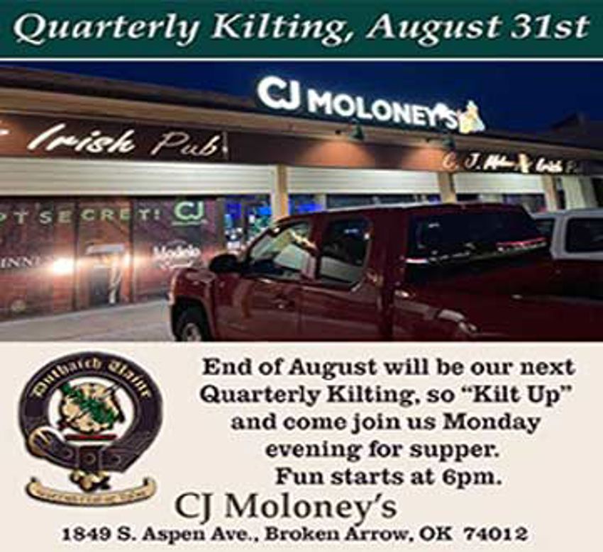 August Quarterly Kilting